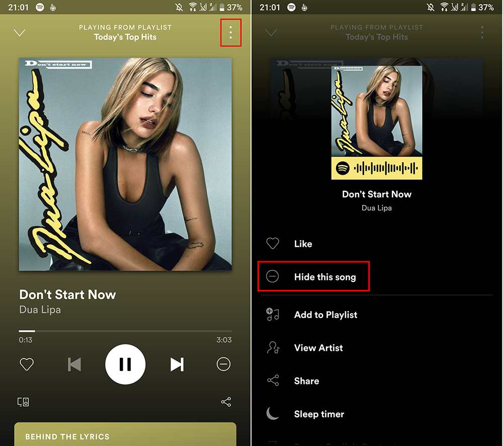 How to Block Artists or Songs on Spotify.